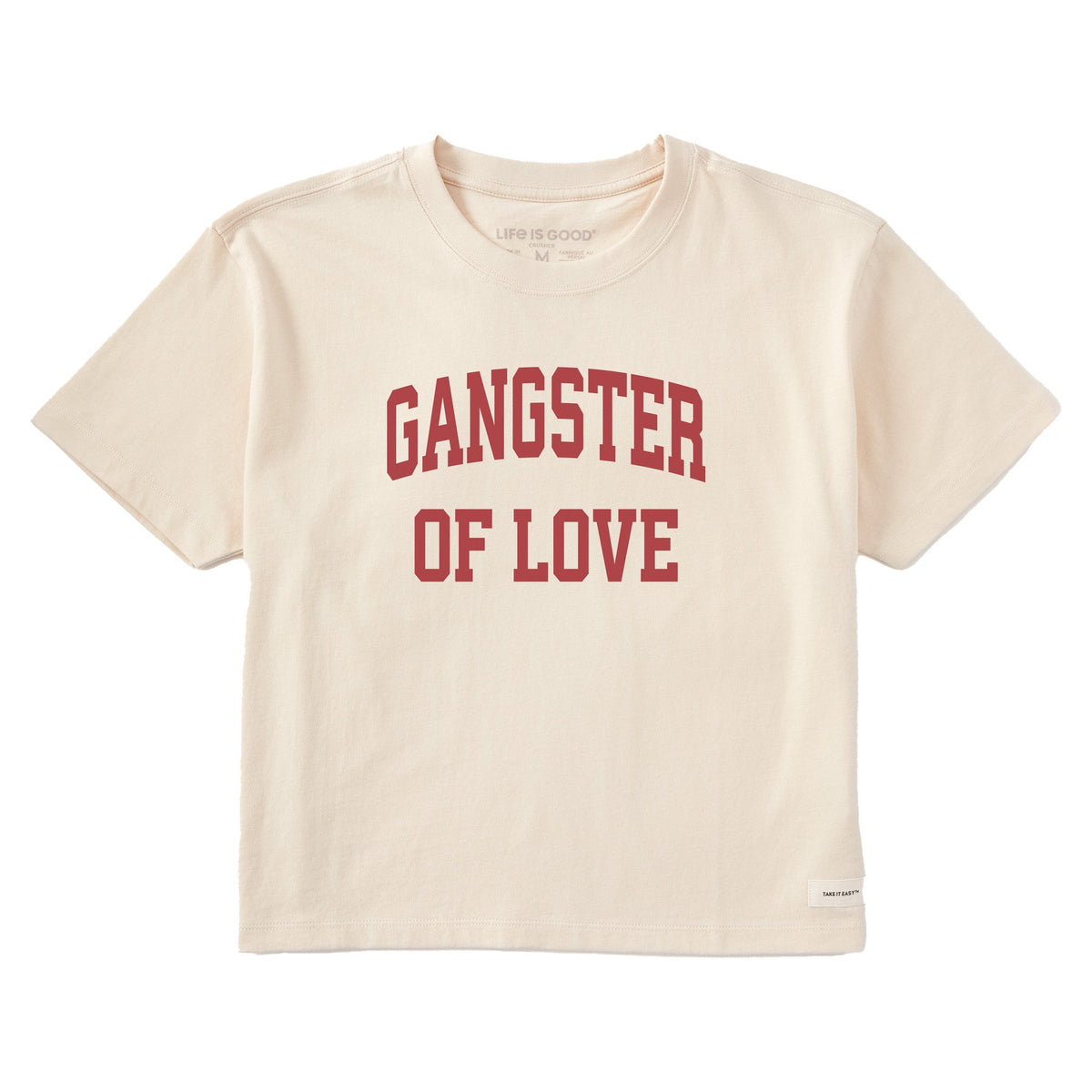 Women's Gangster of Love Arch Short Sleeve Crusher Boxy Tee