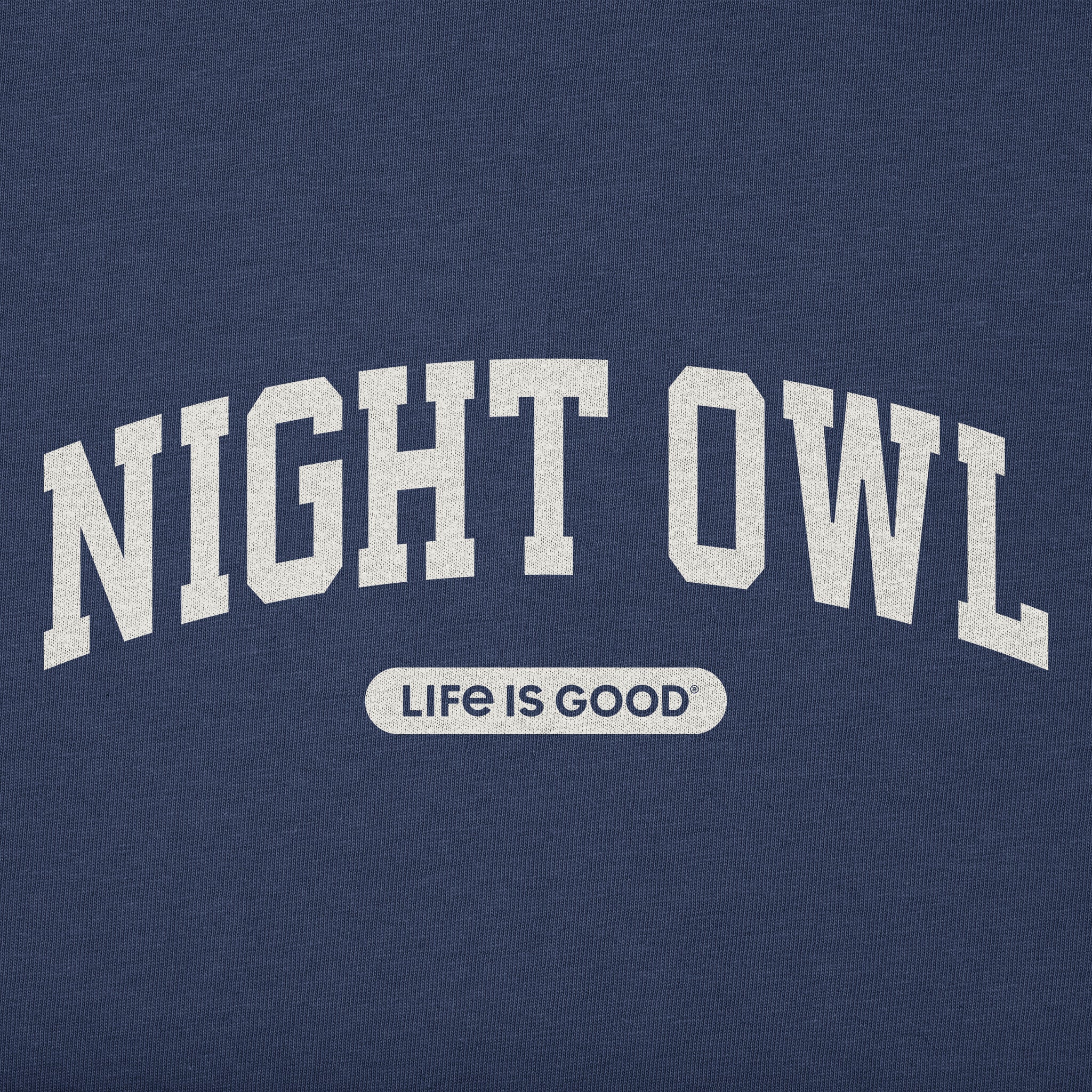 Kids Night Owl Arch Short Sleeve Crusher Tee