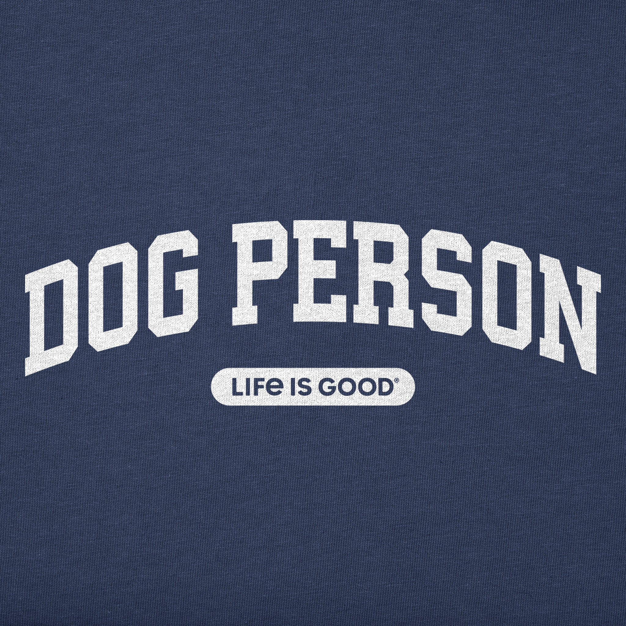 Toddler Dog Person Arch Short Sleeve Crusher Tee