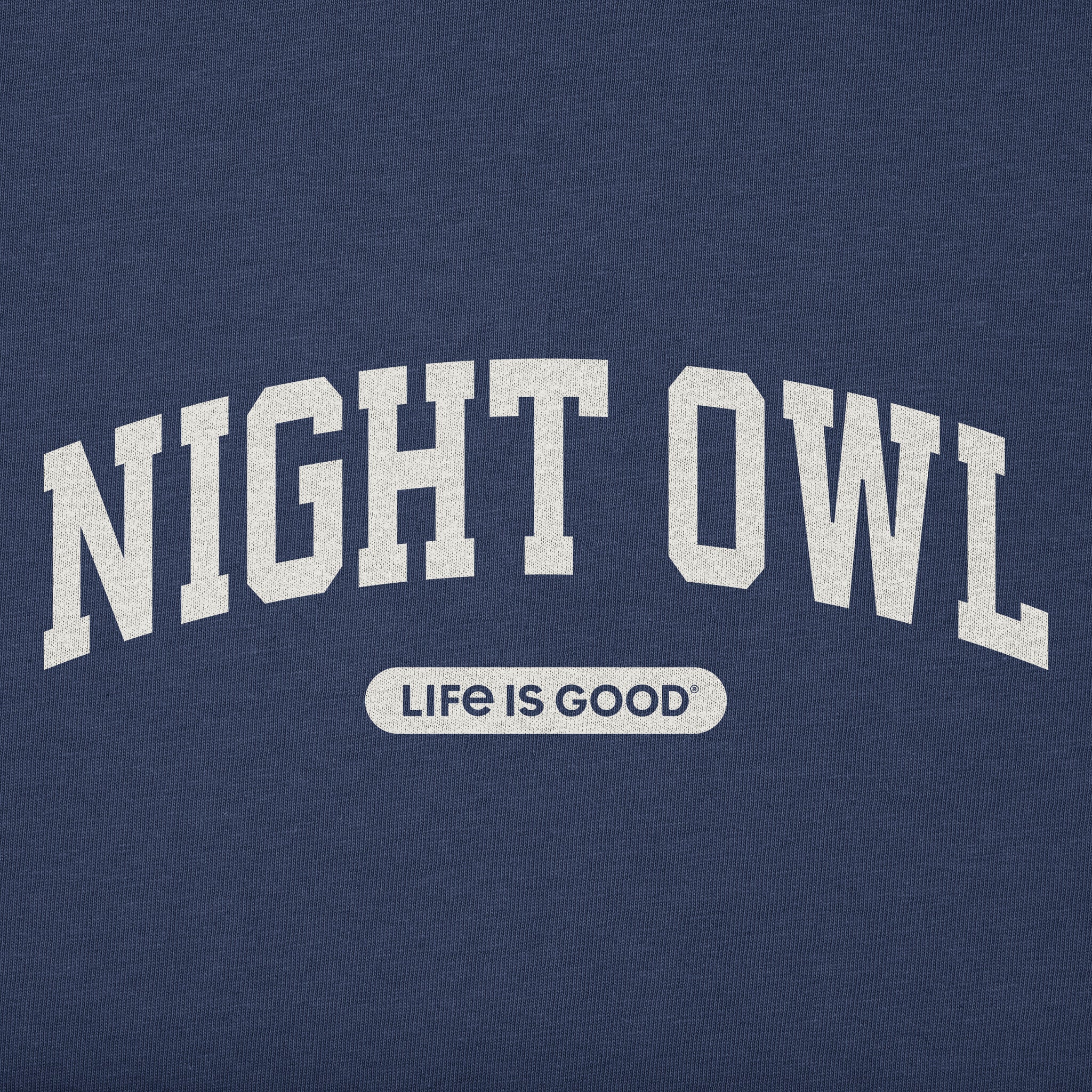 Men's Night Owl Arch Short Sleeve Crusher Tee