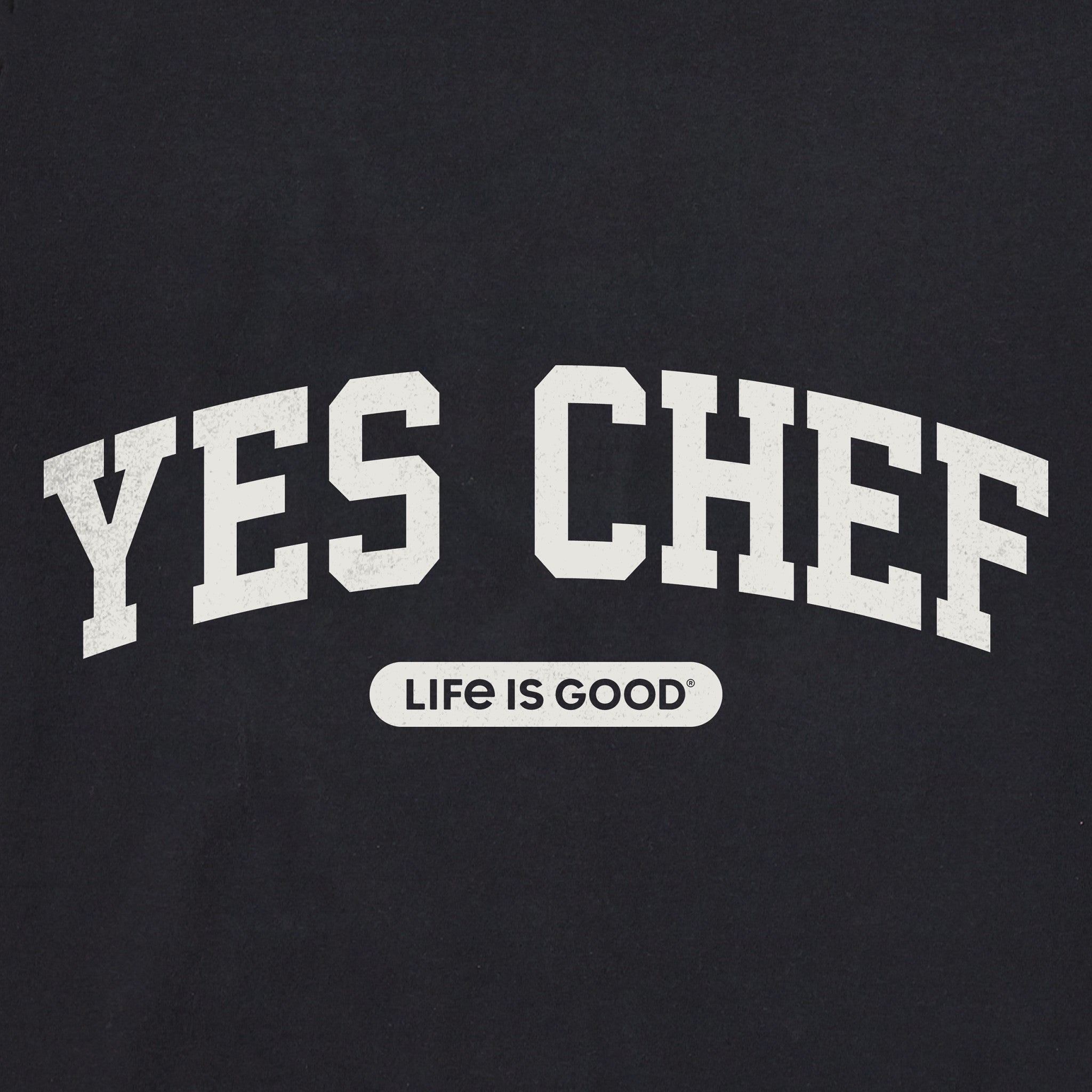Men's Yes Chef Arch Short Sleeve Crusher Tee
