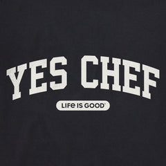 Men's Yes Chef Arch Short Sleeve Crusher Tee