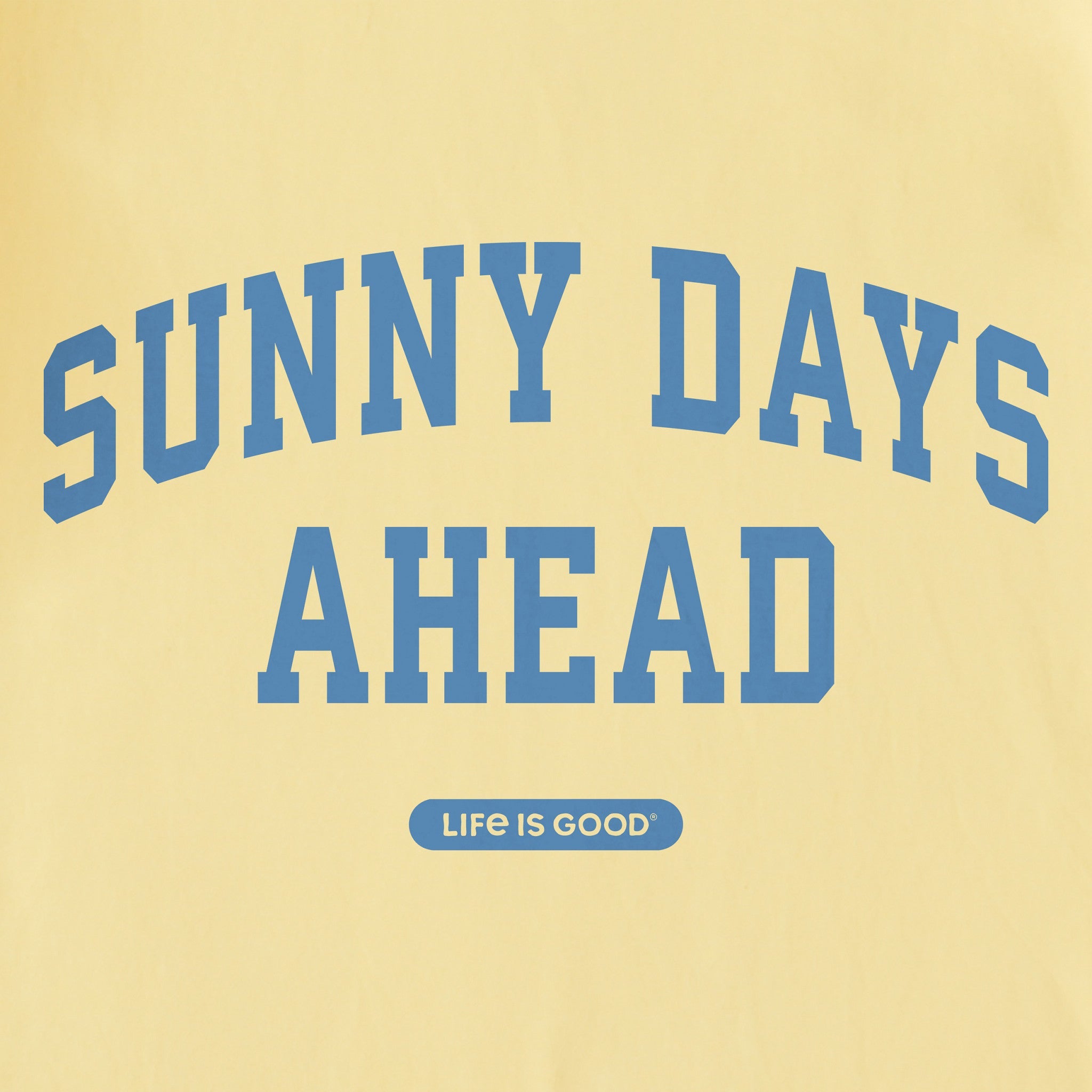 Men's Sunny Days Ahead Arch Short Sleeve Crusher Tee