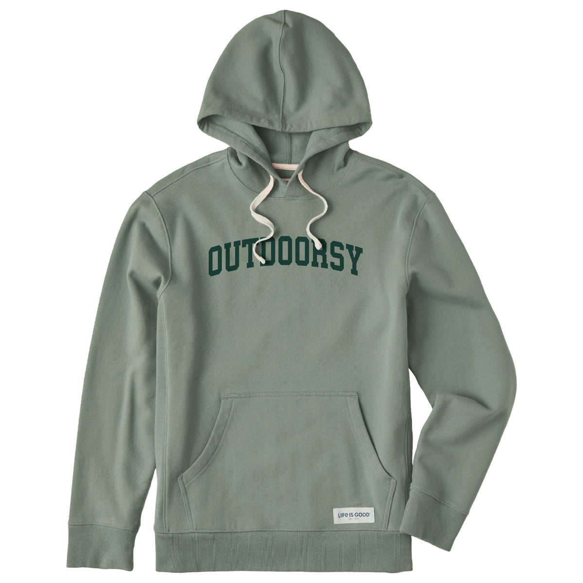 Men's Outdoorsy Arch Simply True Fleece Hoodie