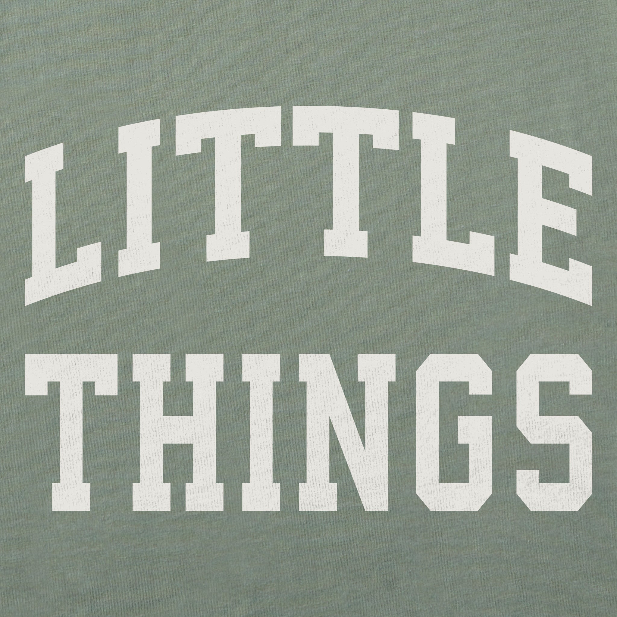 Men's Little Things Arch Long Sleeve Crusher Tee