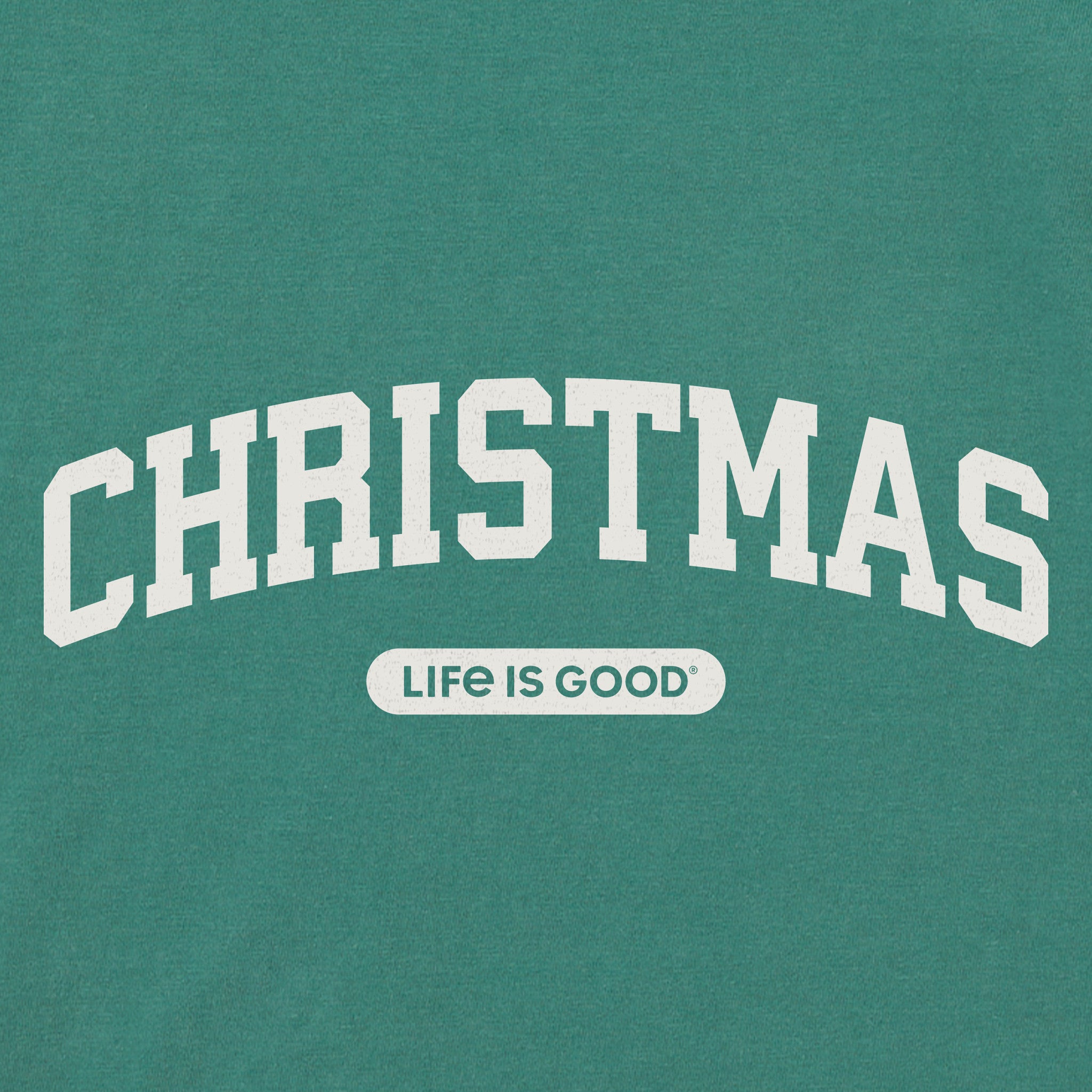 Women's Christmas Arch Long Sleeve Crusher Boxy Tee