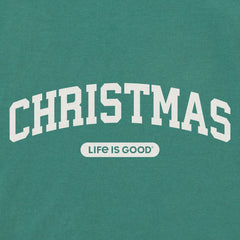 Women's Christmas Arch Long Sleeve Crusher Boxy Tee