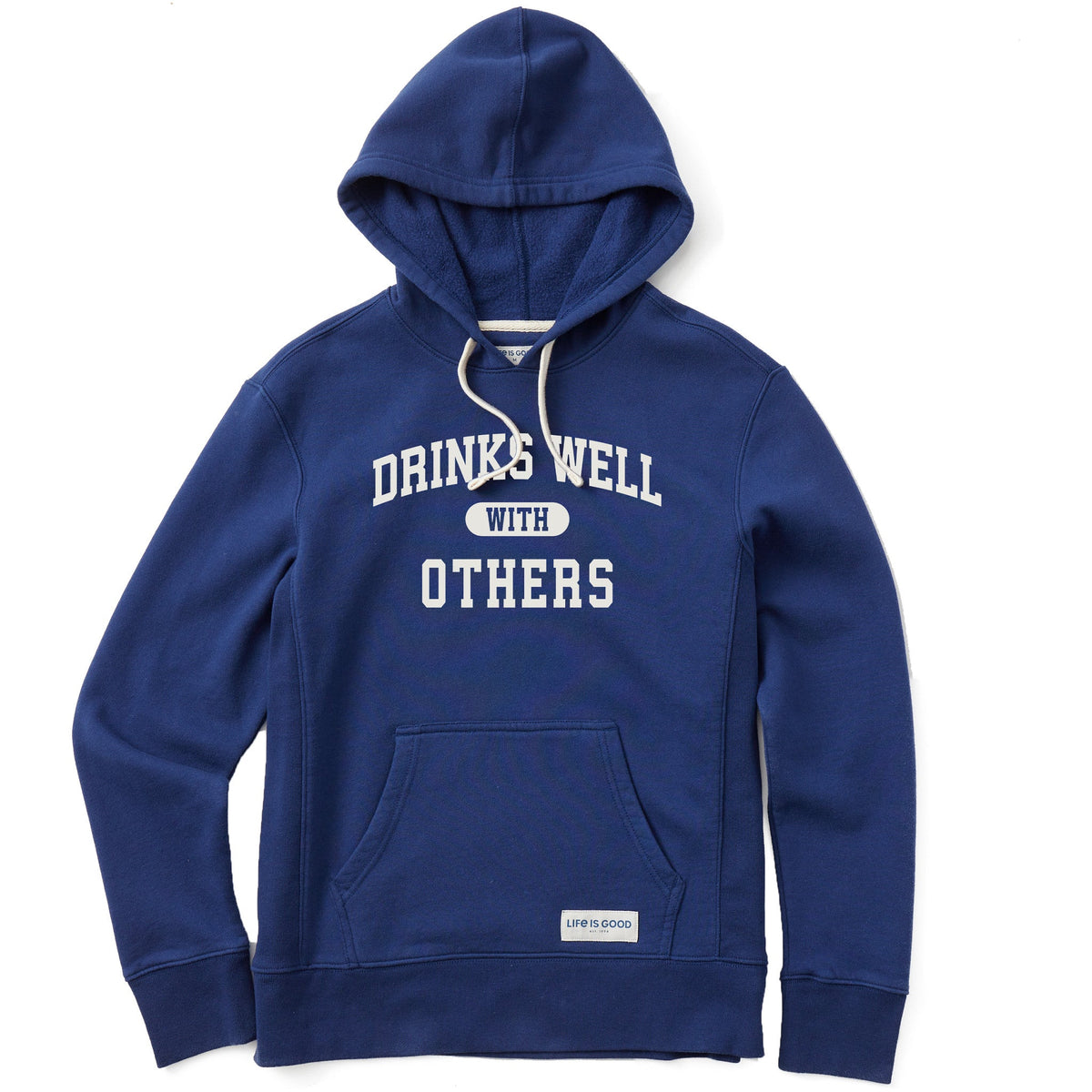 Women's Drinks Well with Others Arch Simply True Fleece Hoodie