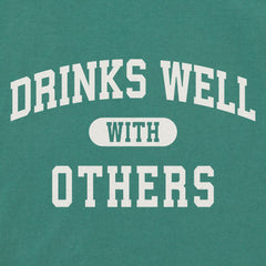 Women's Drinks Well with Others Arch Short Sleeve Crusher Boxy Tee