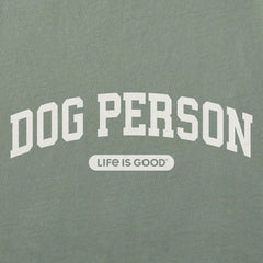 Women's Dog Person Arch Short Sleeve Crusher Boxy Tee