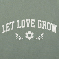 Women's Let Love Grow Arch Short Sleeve Crusher Boxy Tee