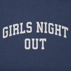 Women's Girls Night Out Arch Short Sleeve Crusher Boxy Tee