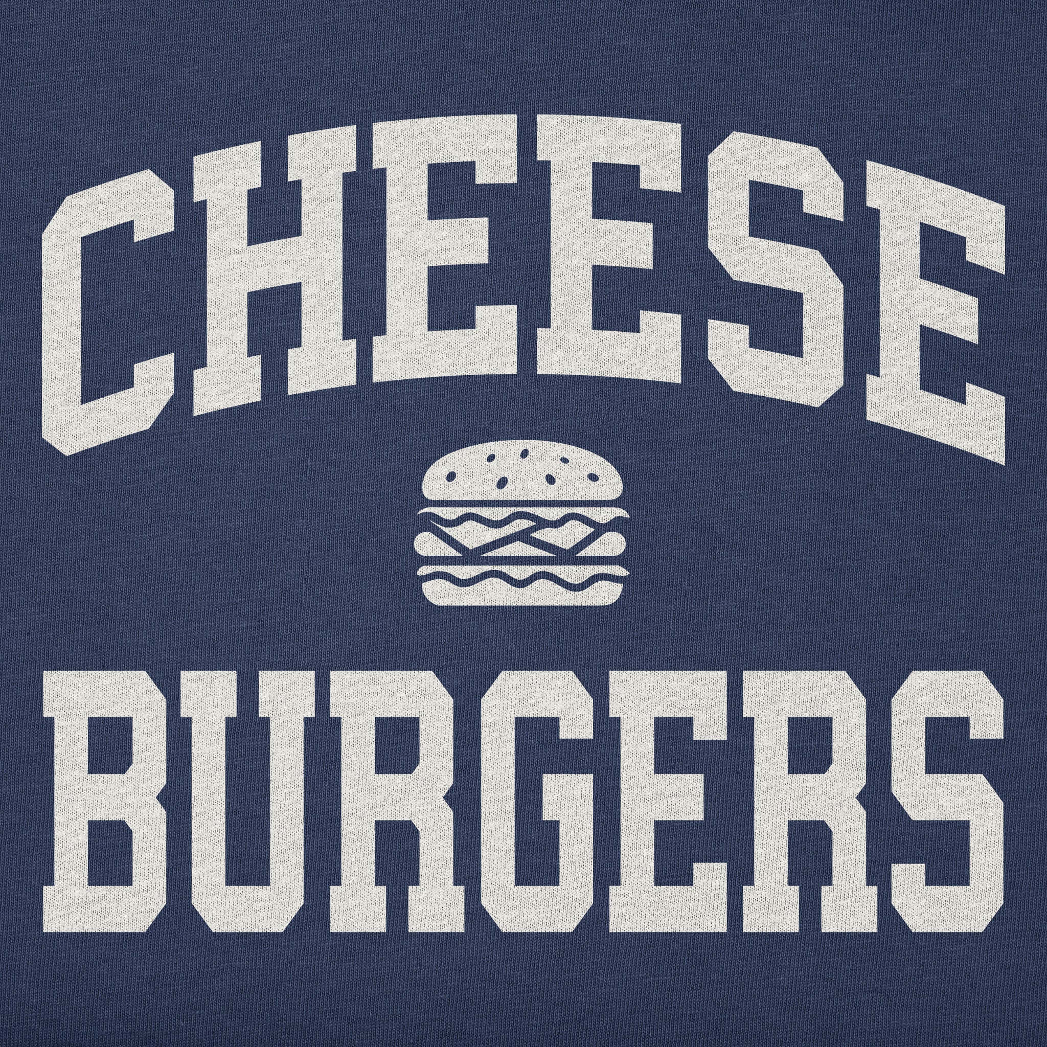 Women's Cheeseburgers Arch Short Sleeve Crusher Boxy Tee