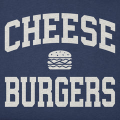 Women's Cheeseburgers Arch Short Sleeve Crusher Boxy Tee