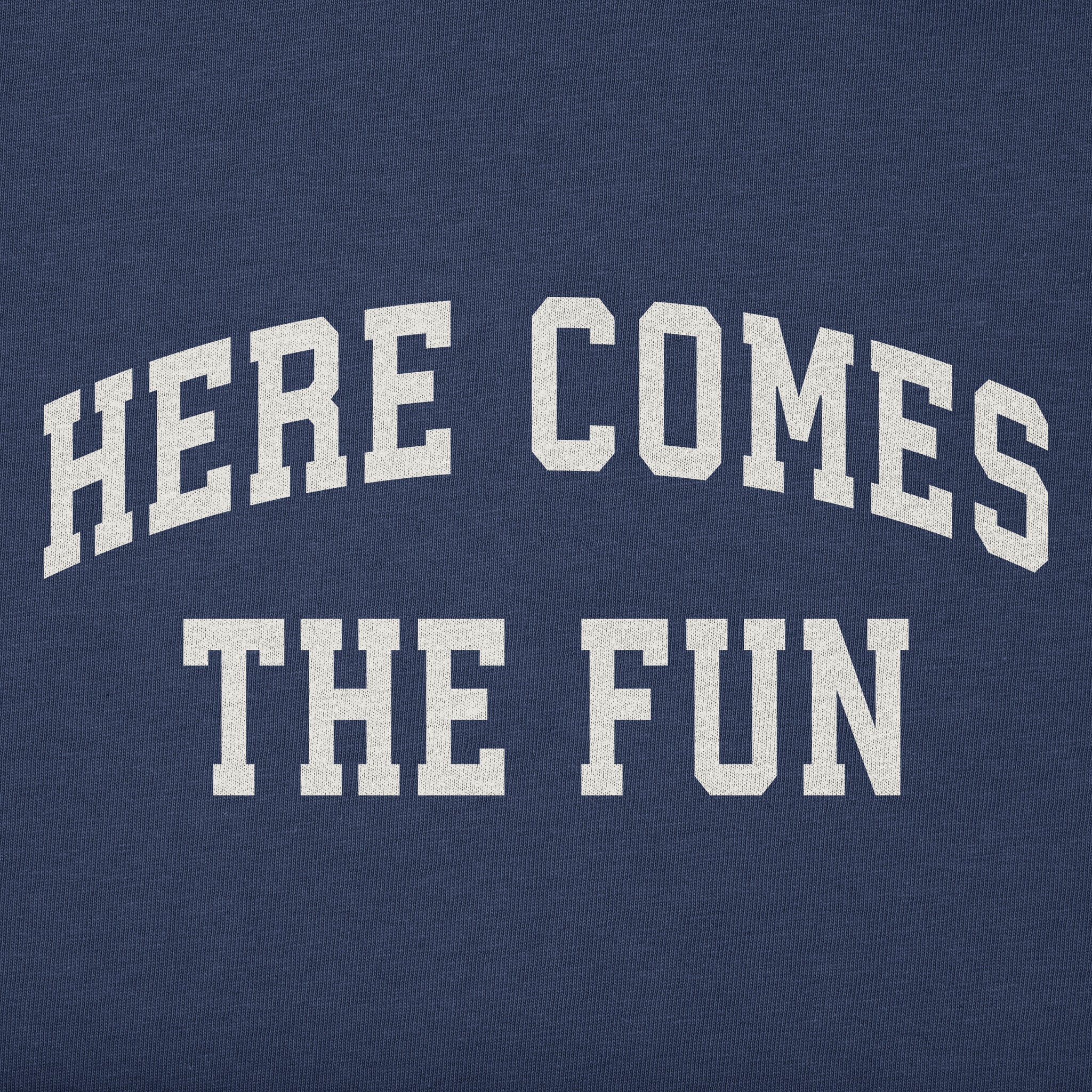 Women's Here Comes the Fun Arch Short Sleeve Crusher Boxy Tee