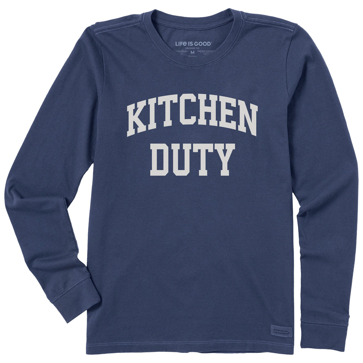 Women's Kitchen Duty Arch Long Sleeve Crusher Tee