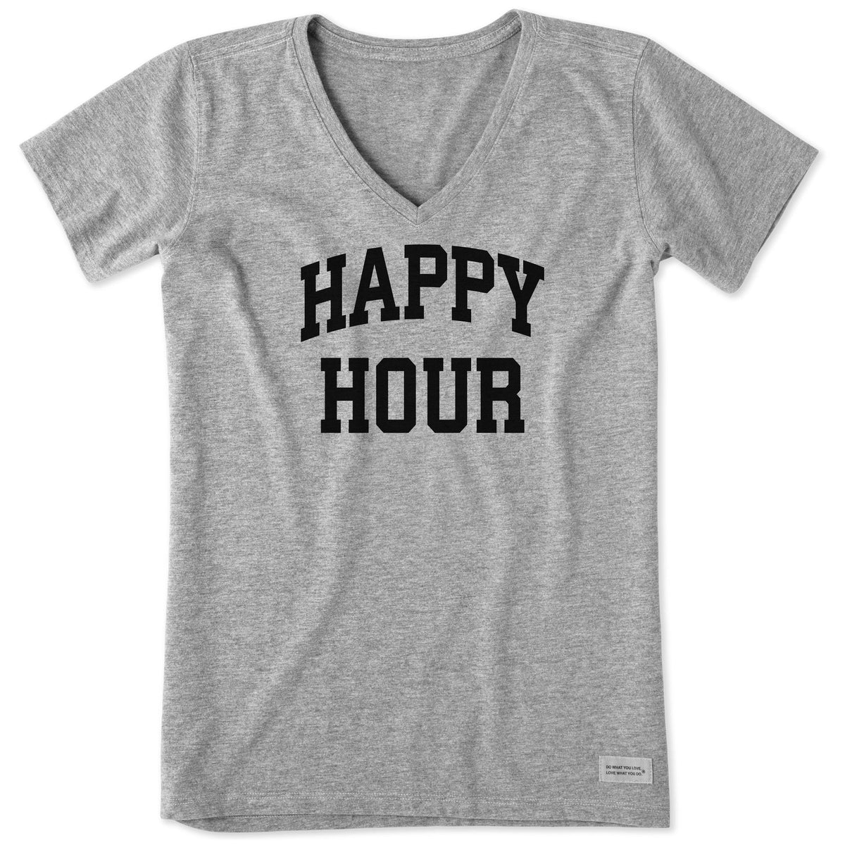 Women's Happy Hour Arch Short Sleeve Crusher Vee