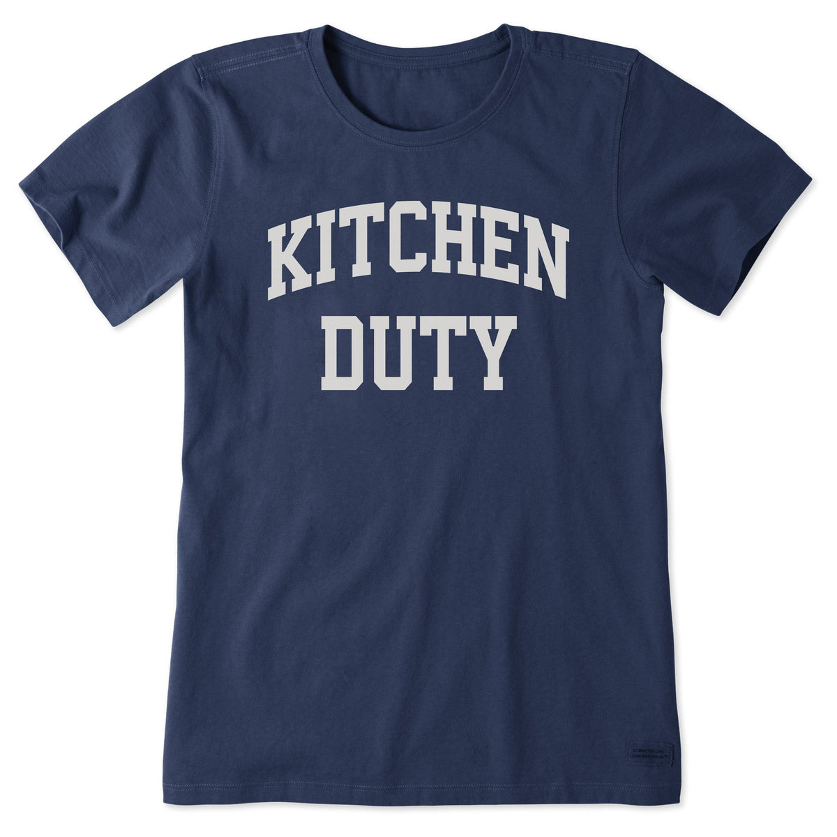 Women's Kitchen Duty Arch Short Sleeve Crusher Tee