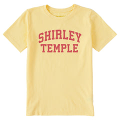 Kids Shirley Temple Arch Short Sleeve Crusher Tee
