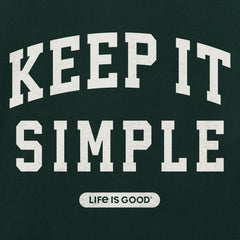 Men's Keep it Simple Arch Short Sleeve Crusher Tee