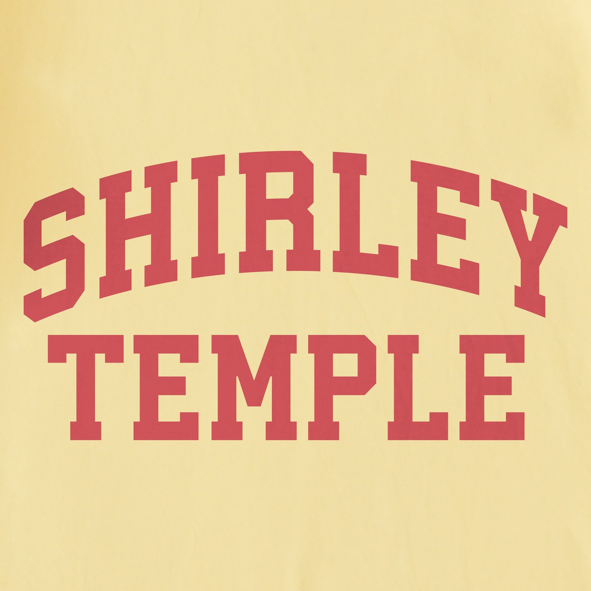 Men's Shirley Temple Arch Short Sleeve Crusher Tee
