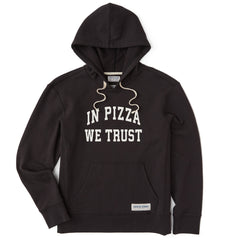 Women's In Pizza We Trust Arch Simply True Fleece Hoodie