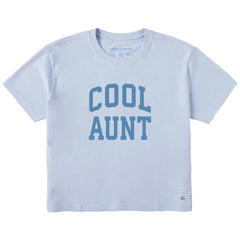 Women's Cool Aunt Arch Short Sleeve Crusher Boxy Tee
