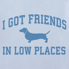 Women's I Got Friends Arch Short Sleeve Crusher Boxy Tee