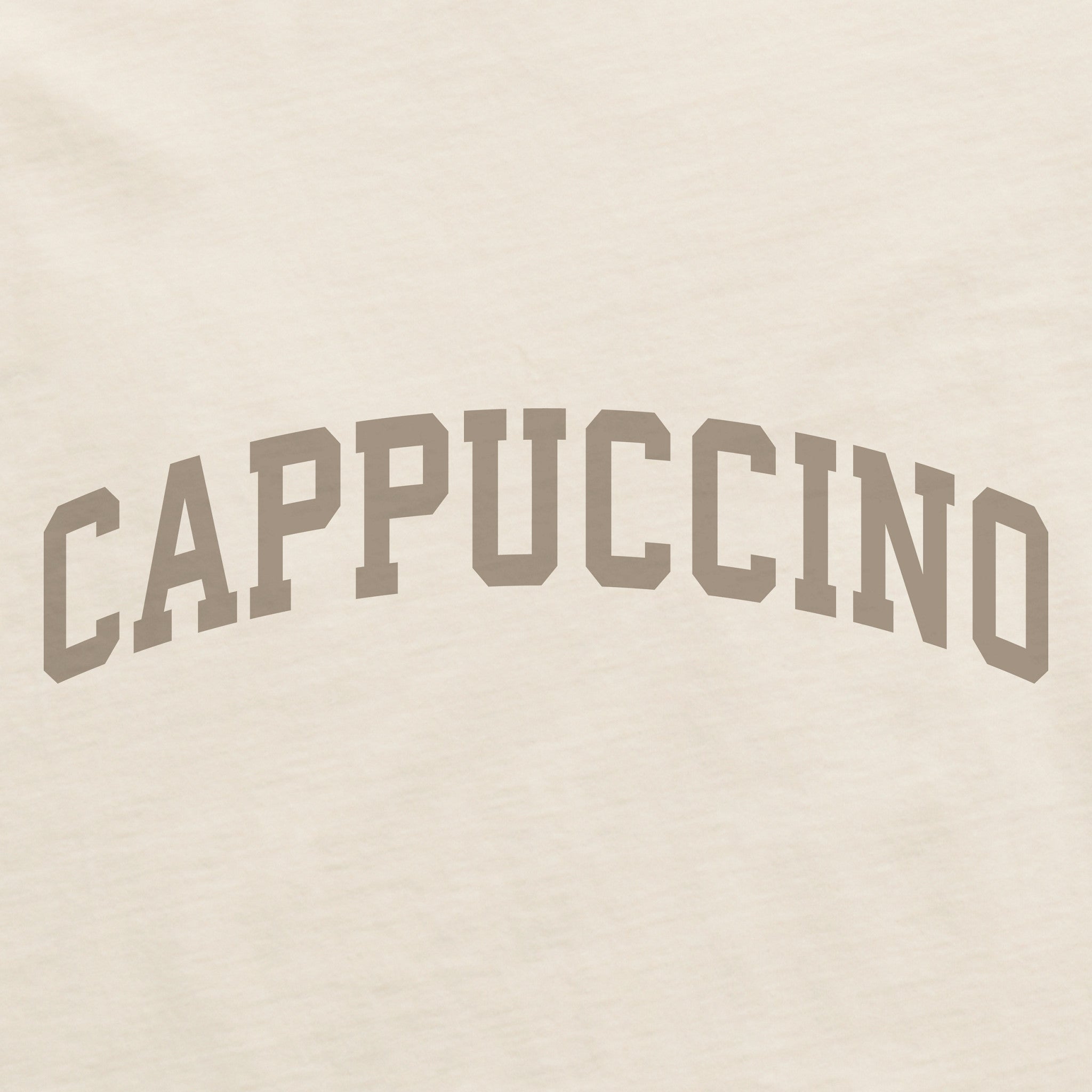 Women's Cappuccino Arch Short Sleeve Crusher Boxy Tee