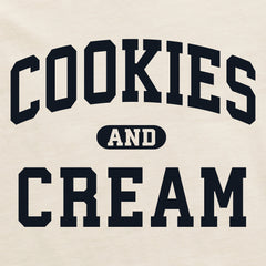 Women's Cookies and Cream Arch Short Sleeve Crusher Boxy Tee