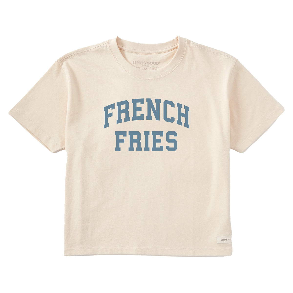 Women's French Fries Arch Short Sleeve Crusher Boxy Tee