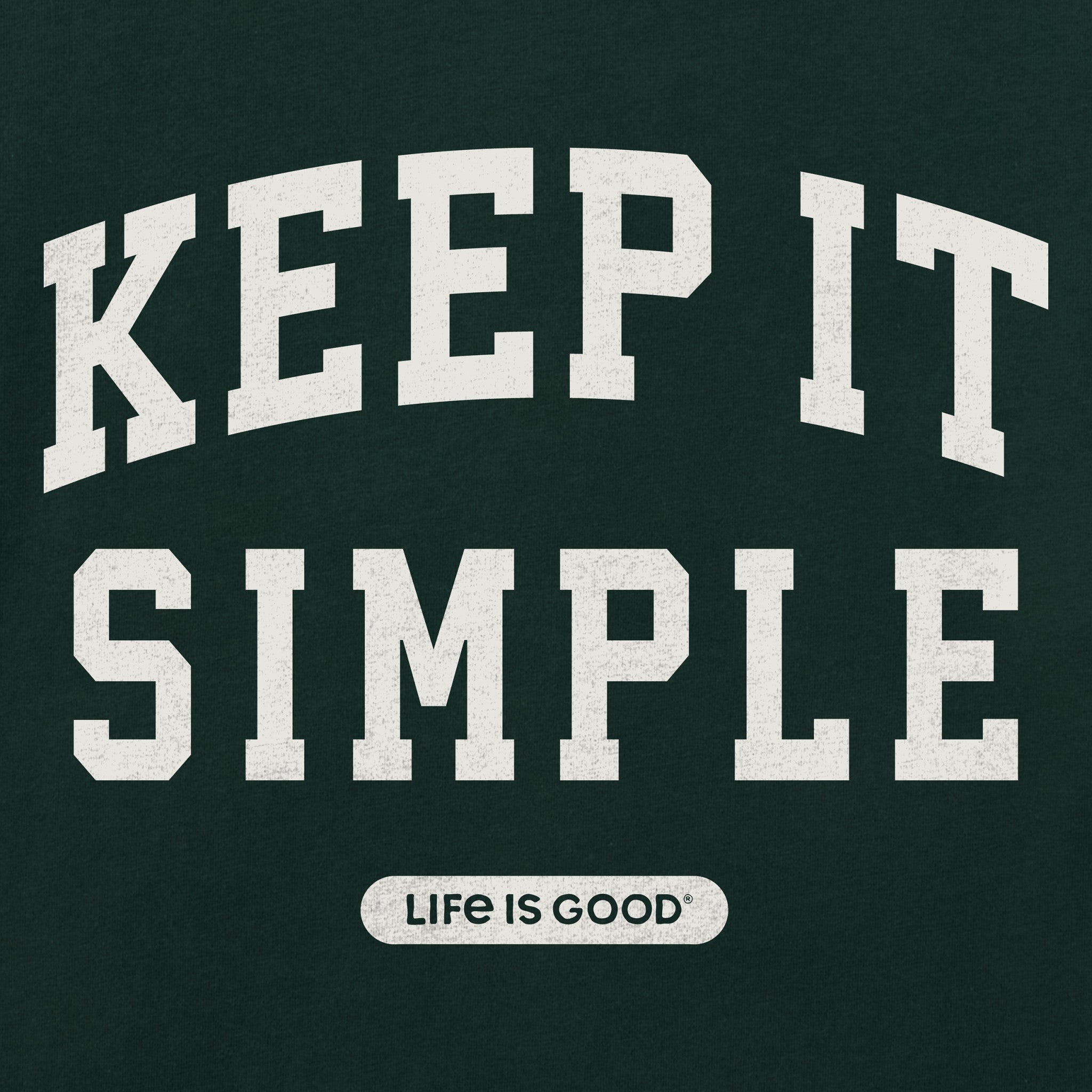 Women's Keep it Simple Arch Short Sleeve Crusher Boxy Tee