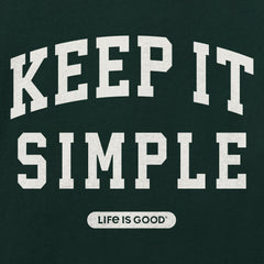 Women's Keep it Simple Arch Short Sleeve Crusher Boxy Tee