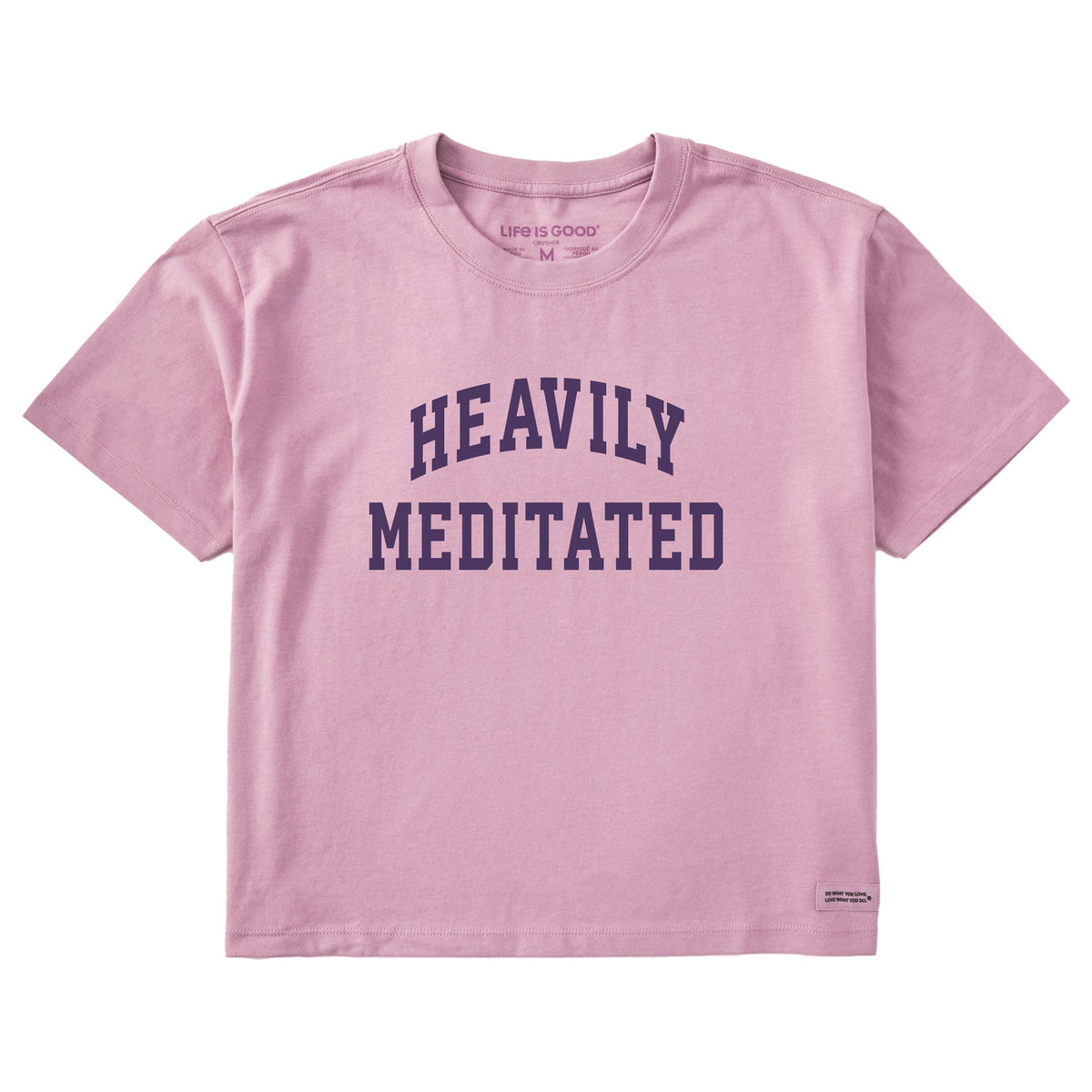 Women's Heavily Meditated Arch Short Sleeve Crusher Boxy Tee