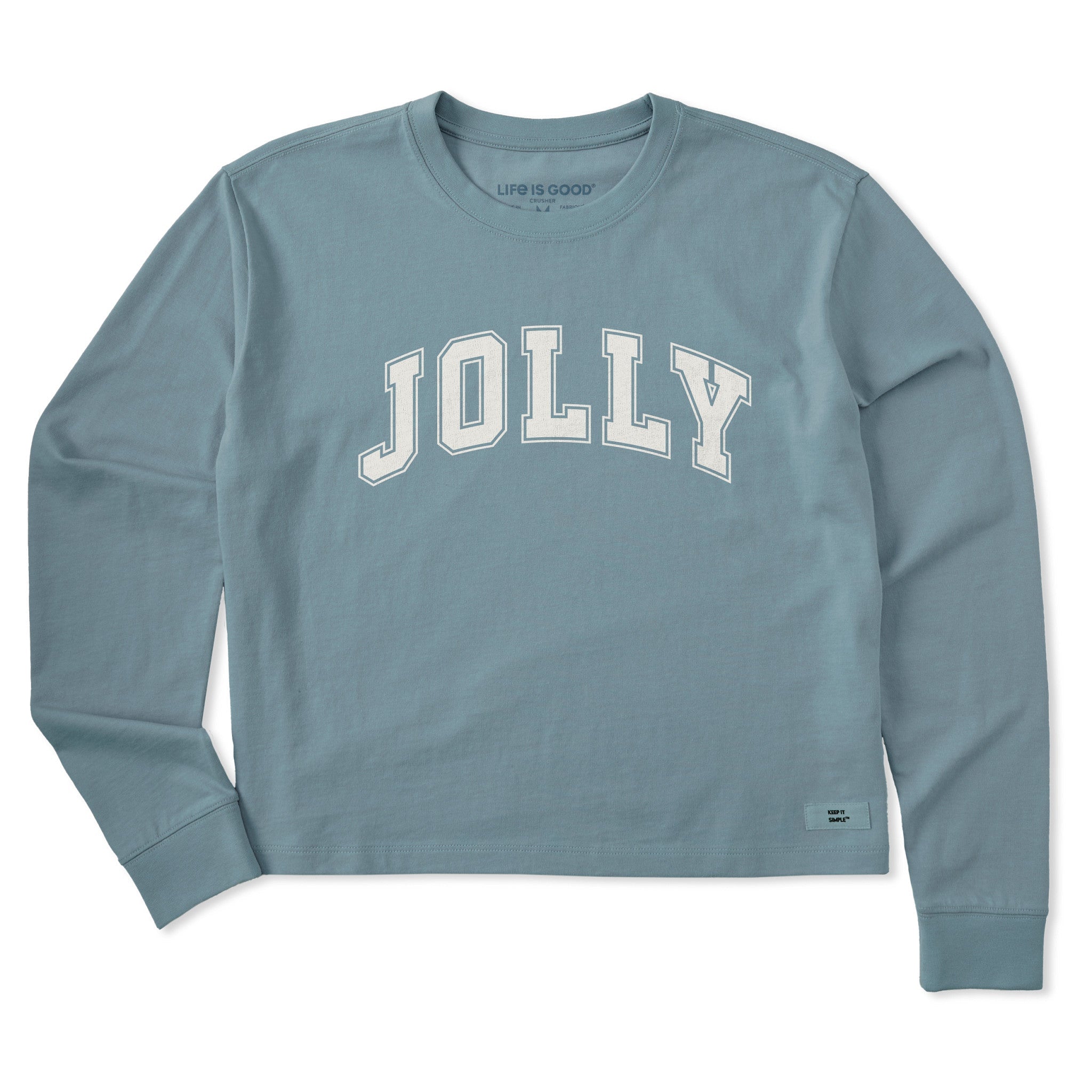 Women's Jolly Arch Long Sleeve Crusher Boxy Tee