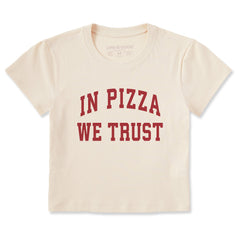 Women's In Pizza We Trust Arch Crusher-LITE Shrunken Tee
