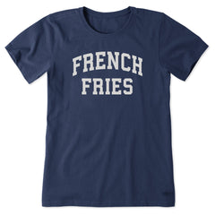 Women's French Fries Arch Short Sleeve Crusher Tee