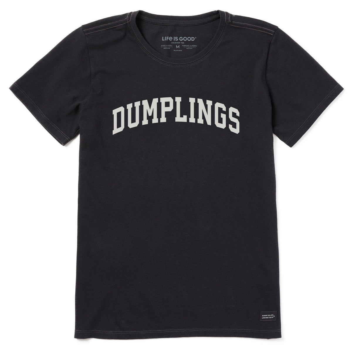 Women's Dumplings Arch Short Sleeve Crusher Tee
