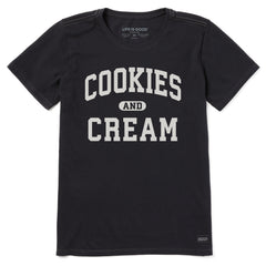 Women's Cookies and Cream Arch Short Sleeve Crusher Tee