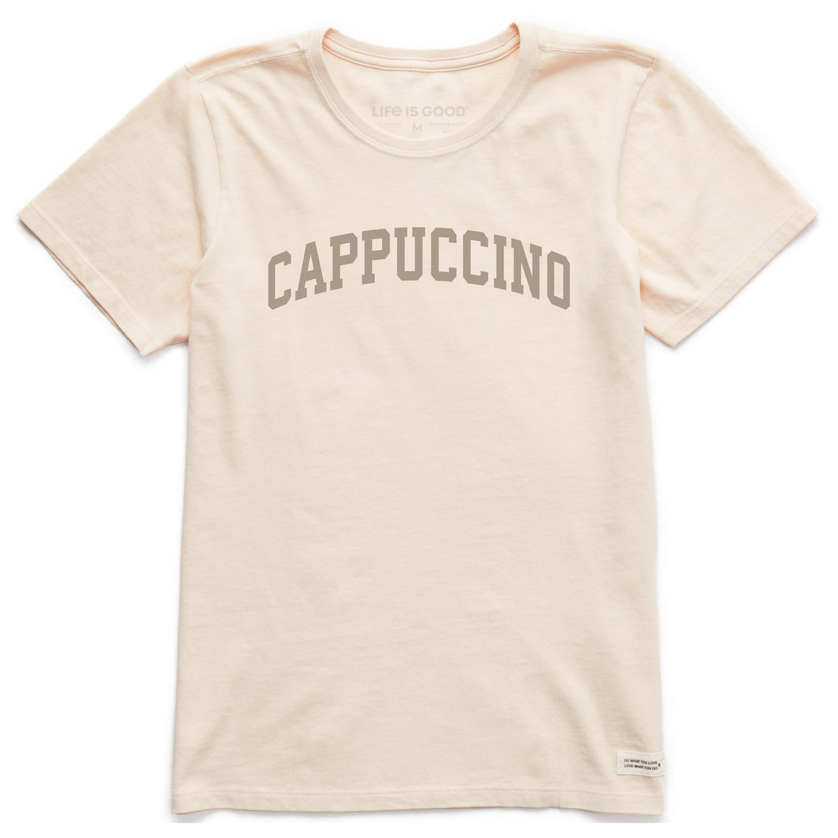 Women's Cappuccino Arch Short Sleeve Crusher Tee