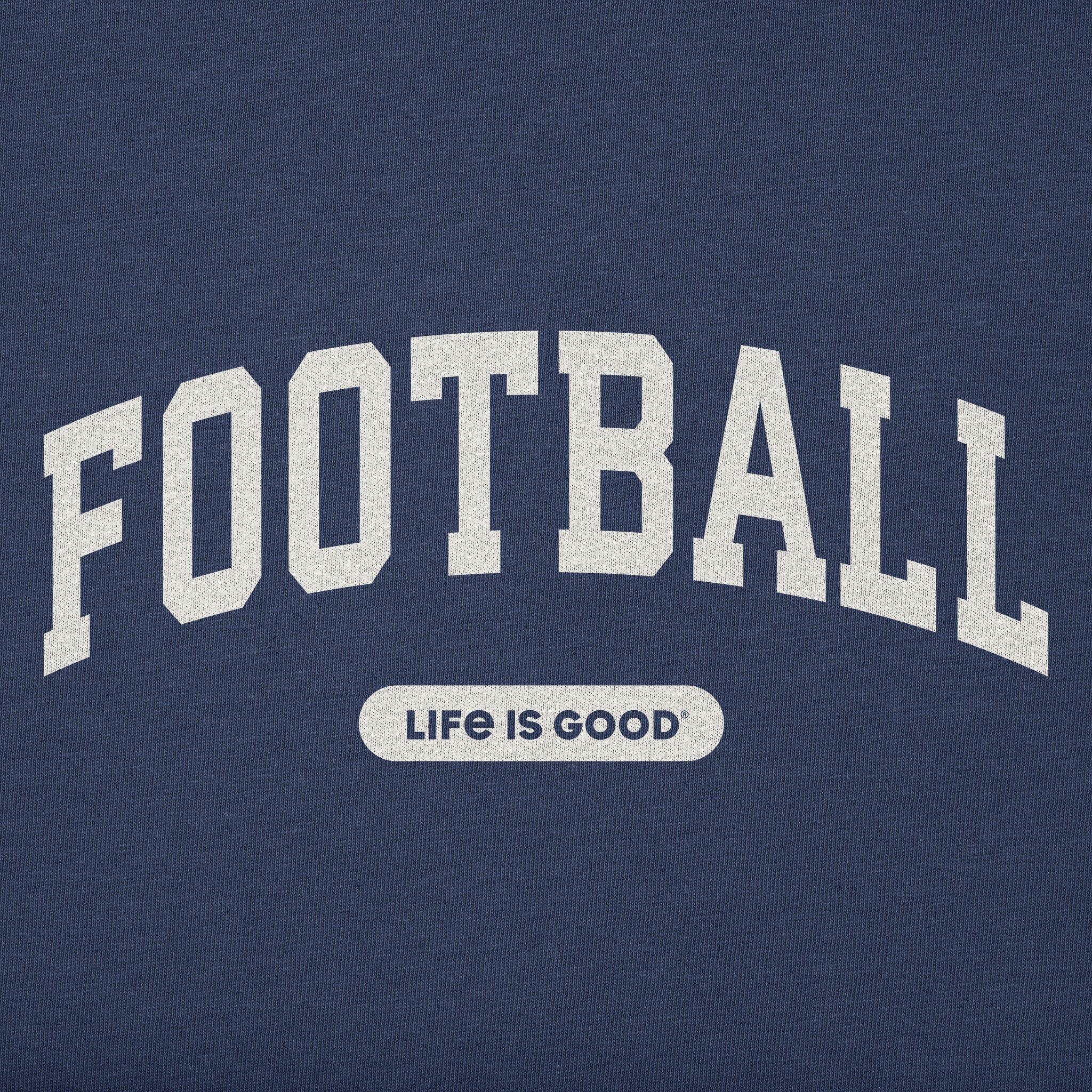 Kids Football Arch Short Sleeve Crusher Tee