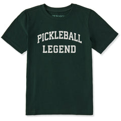 Kids Pickleball Legend Arch Short Sleeve Crusher Tee