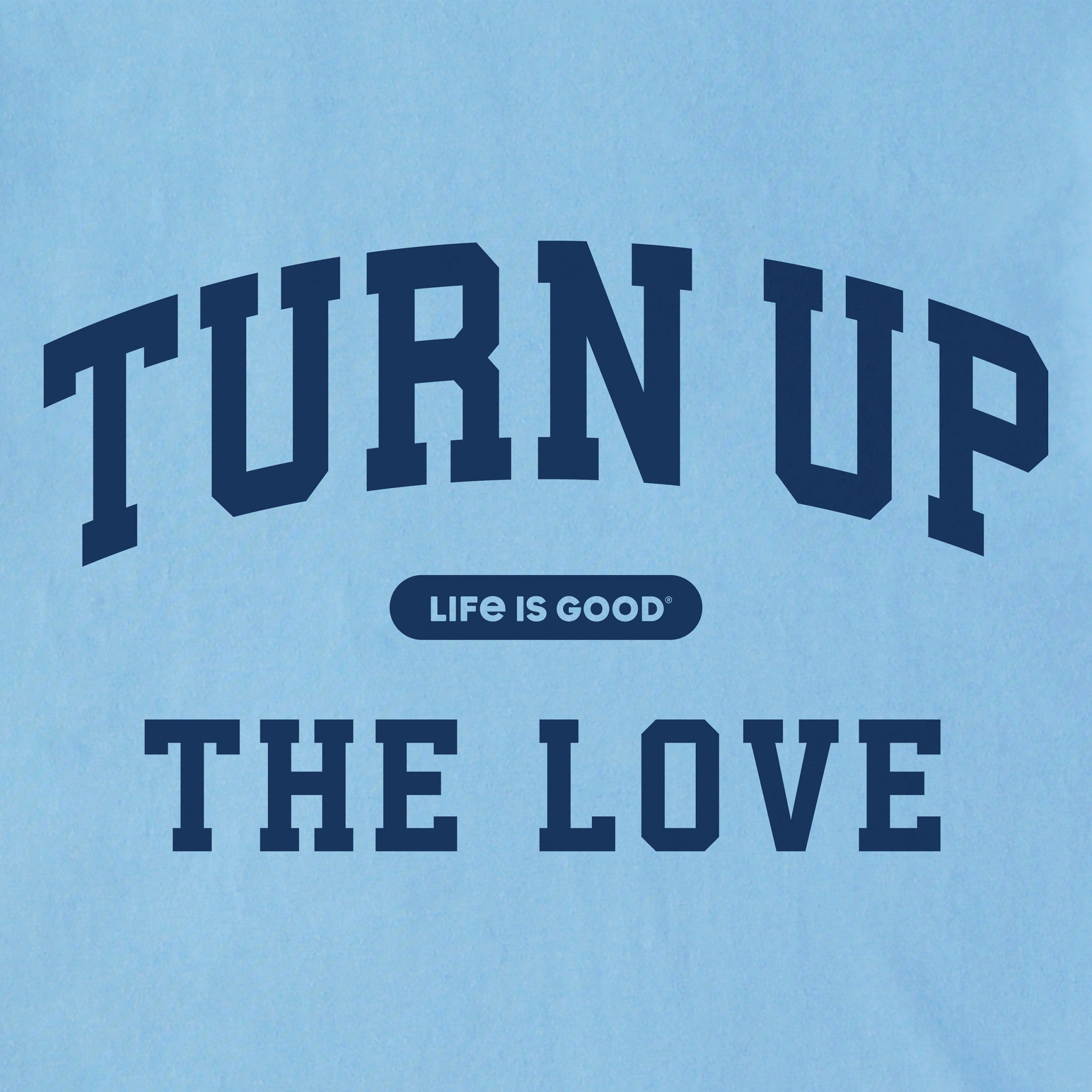 Men's Turn Up the Love Arch Short Sleeve Crusher Tee