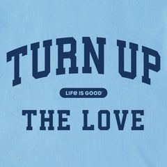 Men's Turn Up the Love Arch Short Sleeve Crusher Tee