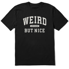 Men's Weird But Nice Arch Short Sleeve Crusher Tee