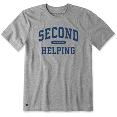 Men's Second Helping Arch Short Sleeve Crusher Tee