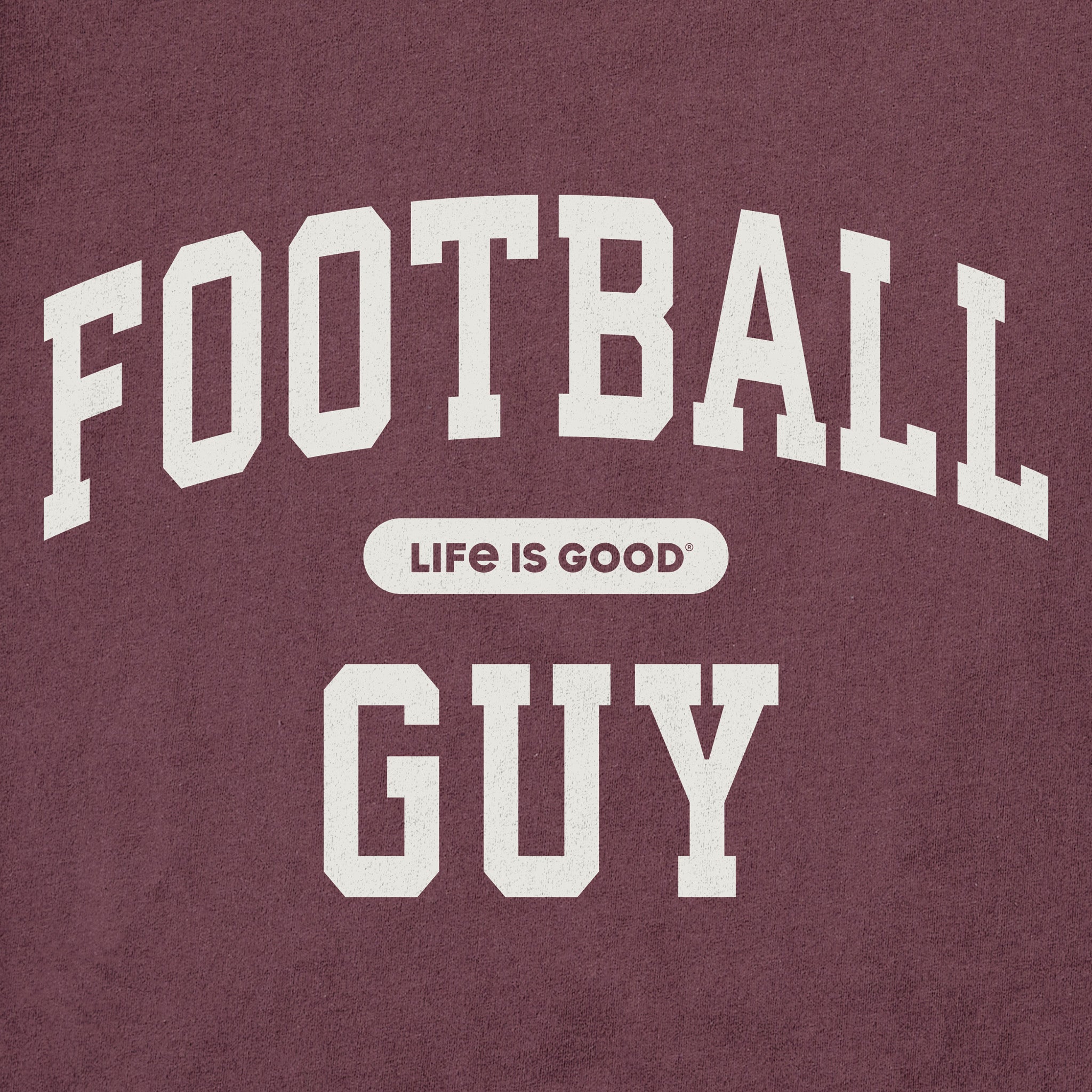 Men's Football Guy Arch Short Sleeve Crusher Tee