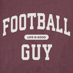 Men's Football Guy Arch Short Sleeve Crusher Tee