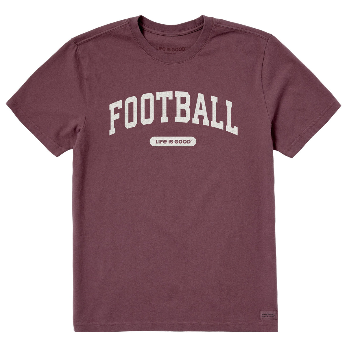 Men's Football Arch Short Sleeve Crusher Tee