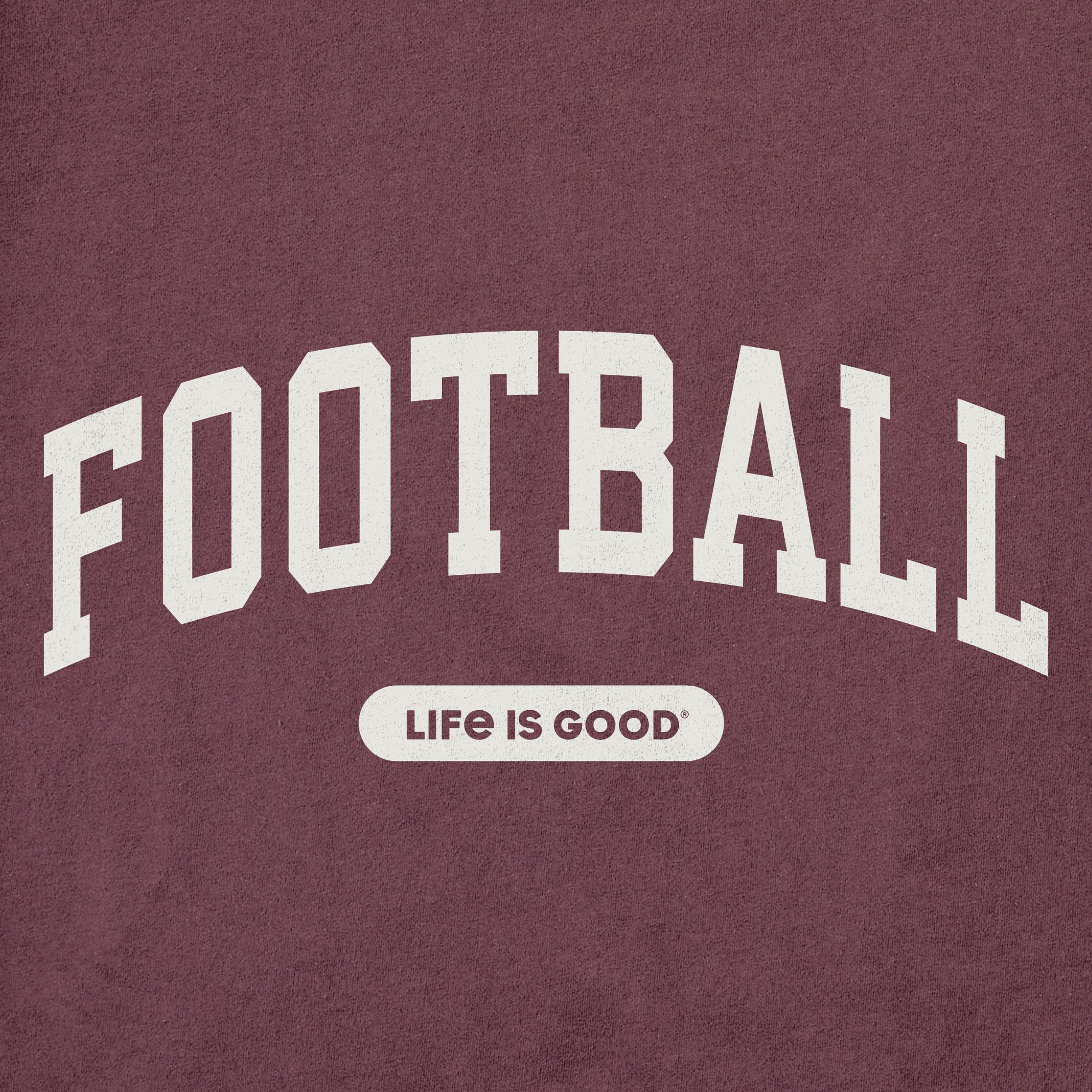 Men's Football Arch Short Sleeve Crusher Tee